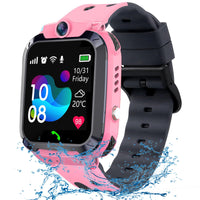 1 x RAW Customer Returns Kesasohe Children s Smart Watch, Children s Smartwatch with GPS and Two-Way Calls SOS Camera Alarm Clock Game Waterproof IP68 Touch Screen, Phone Watch Birthday Gifts for Boys Girls - RRP €29.99