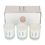 2 x Brand New CNFN Scented Candles Gift Set with Fresh and Floral Scented Candles, 100 Coconut Wax Candles, 3 x 100g Scented Candles, 20 Hours Burn Time Per Candle, Scented Candle, Gifts for Women, Aromatherapy, - RRP €30.24