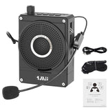 1 x RAW Customer Returns 1Mii Voice Amplifier with Wired Microphone Headset, 10W 1800mAh Portable Rechargeable PA System Supports MP3 Format Audio for Teachers, Coaches, Training, Meetings, Tour Guides - RRP €26.21