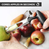 1 x Brand New Apple Corer, Stainless Steel Apple Corer Apple Corer Kitchen Helper Apple Cutter Apple or Pear Core Remover Tool for Home Kitchen Pears Peppers Honeycrisp Gala Lady Apples - RRP €20.4