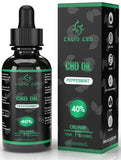 1 x RAW Customer Returns CBD OIL Pure CBD oil 40 10ml 4000mg CBD-infused hemp oil base 0 THC mint extract 400 drops of PREMIUM Cannabidiol Rich in fatty acids Manufactured in EU GMP - RRP €25.2