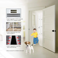 1 x RAW Customer Returns MYCARBON Fly Screen Door Magnet 120x220cm Insect Protection Balcony Door Fly Curtain 10 x Stronger than Normal Fly Screen without Drilling Curtain for Balcony Door Living Room Sliding Door Patio Door White - RRP €19.22