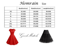 1 x RAW Customer Returns Homrain 1950s Vintage Retro Cocktail Dresses Women Short Sleeve Rockabilly Dresses Party Evening Dresses Swing Pleated Skirt Black M - RRP €32.9