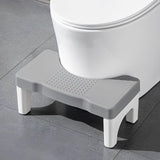 1 x RAW Customer Returns Toilet stool adults Toilet stool poop stool stool toilet wc stool - Fights hemorrhoids, constipation, flatulence, irritable bowel syndrome, flatulence gray - RRP €19.99