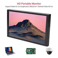 1 x RAW Customer Returns ELECROW Touchscreen Monitor, 8 inch Portable Monitor LCD 1280x800 for Raspberry Pi Display Mini Monitor Compatible with Laptop PC Raspberry Pi Game Consoles - RRP €110.92