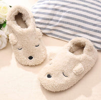 1 x Brand New iHomey Women Slippers with Plush Fleece Fuzzy Cartoon Animal Non-Slip Slippers for Winter Home - RRP €60.0