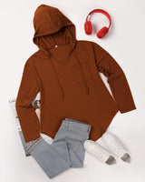 1 x RAW Customer Returns Women s Lightweight Pullover Hoodie Sweatshirts with Pockets for Autumn Caramel, M - RRP €23.18