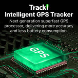 1 x RAW Customer Returns 4G GPS Tracker Children - Subscription required - Mini transmitter in real time with EU worldwide coverage for car, bicycle, seniors, dog, motorcycles, suitcases ONE tracking device with a magnet Tracki - RRP €19.99