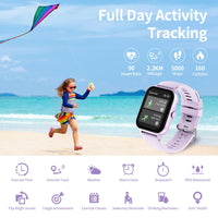 1 x RAW Customer Returns JUBUNRER Smartwatch Kids Girls Boys Children s Watch Heart Rate Sleep Pedometer Alarm Clock Sport Game IP68 Waterproof Fitness Tracker Fitness Watch Children Watch Smart Watch Kids for Teenager Gifts - RRP €37.99