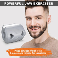 55 x Brand New Jawline Trainer, 2 Pack Jaw Trainer, Jawline Exerciser and Jaw Training, Jawline Fitness Ball Jaw Trainer Ball for Exercises Facial Muscles Men and Women Food Grade Silicone Material - RRP €411.95