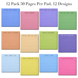 1 x Brand New cluis Colored Sticky Notes, Pack of 16 Self-Adhesive Sticky Notes, Colored Sticky Notes Small, Bubble Shape Super Sticky Notes for Office School Home, 8 Colors, 1120 Sheets, 70 x 70 mm - RRP €8.05