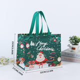 1 x RAW Customer Returns 4 Pack Reusable Christmas Shopping Bags, Large Tote Bag with Handle, Gift Bag, Shopping Bag for Holiday Christmas Event Party - RRP €60.0