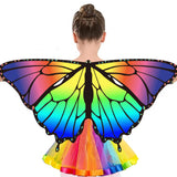 11 x Brand New Rekribe Pack of 13 butterfly costumes for children and girls with butterfly wings, mask, tutu skirt, headband, tattoos and cape for Halloween, carnival, fancy dress and cosplay - RRP €188.54