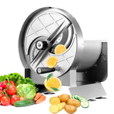 1 x RAW Customer Returns Anatole Vegetable Cutter Vegetable Slicer Stainless Steel Manual Onion Cutter Professional Tomato Potato Cutter Chips 0-13mm Adjustable Fruit Cutter Gastronomy for Lemons Oranges Carrots Cabbage - RRP €163.36