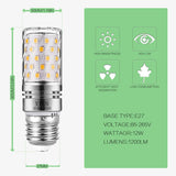 1 x RAW Customer Returns Yiun E27 LED candle lamps, 12W LED candlestick light bulbs 100 watt equivalent, warm white 3000K LED chandelier lamps, decorative candle holders E27, non-dimmable, pack of 4 - RRP €12.98