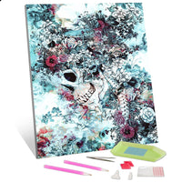 10 x Brand New Skull Full Drill DIY 5D Diamond Painting, Diamond Painting Kits for Adults Kids Beginners Flowers Diamond Art Diamond Art Kits Perfect for Home, Wall Decoration and Gift 12 X 16 Inches - RRP €204.0