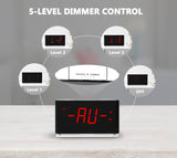 1 x RAW Customer Returns iTOMA radio alarm clock with Bluetooth, dual alarm, dimmable LED display, 16-level volume, FM radio with sleep timer, snooze, 12 24H 507U - RRP €23.59