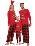 1 x RAW Customer Returns Sykooria Women s Christmas Pajamas Long Pajamas Fun Partner Family Outfit Set Christmas Pajamas Long Christmas Family Pajamas - RRP €31.99