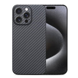 1 x RAW Customer Returns Ultra-thin and lightweight aramid carbon fiber case for Apple iPhone 15 Pro - RRP €29.99