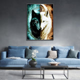 1 x Brand New Clendo Animals Diamond Painting Set for Adults, DIY 5D Diamond Painting Wolf, Diamond Painting Beginners for Home Wall Decor 30 x 40 cm - RRP €20.4