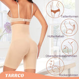 1 x RAW Customer Returns YARRCO Tummy Control Underpants Women s Shapewear Girdle Pants High Waist Figure-Shaping Underwear Leggings Girdle Pants Black Beige, 2XL  - RRP €31.25