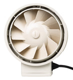 1 x RAW Customer Returns STERR Duct Fan DFA100 Duct Fan 100 mm 4 - Industrial Fan Low Energy Consumption - RRP €70.83