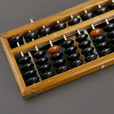 1 x RAW Customer Returns Fyore Chinese Vintage 17 Digit Abacus Soroban Math Learning Tool for Kids - RRP €21.56