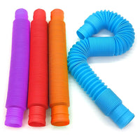 8 x Brand New Pop Tubes Tactile and Auditory Sensory Toys Toys for Children Child s motor skills Fidgets Toys Learning Fun OriginalCup  - RRP €79.84