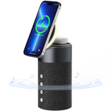 1 x RAW Customer Returns COLSUR Bluetooth Speaker, Mag-Safe Wireless Charger, Bluetooth Speaker with Night Light, 2-in-1 Magnetic Wireless Charger for iPhone 15 14 13 12 Series, AirPods Pro 3 2 - RRP €45.99