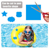 1 x RAW Customer Returns Self-adhesive repair patches pool, pool patches, pool patches self-adhesive, pool patches self-adhesive underwater, repair pool patches for waterbeds, inflatable sofas pools 70 pieces 60PC  - RRP €7.67