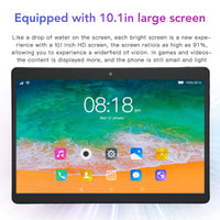 2 x RAW Customer Returns Garsent 10.1 Inch Tablet, 6GB RAM, 128GB Memory, 1960 X 1080 HD IPS Display, Ten Core Processor, 5MP Camera, 5G WiFi, Bluetooth USB Type C GPS FM, for Android 12 EU Black  - RRP €148.84