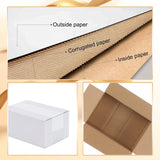 1 x RAW Customer Returns EYMPEU 40pcs 15.3 x 10.2 x 7.7cm White Shipping Boxes, Boxes for Small Items, Toys, Stationery and Christmas Packages - RRP €19.99