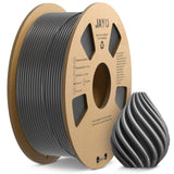 1 x RAW Customer Returns PETG Filament 1.75mm, JAYO 3D Printer Filament PETG, Neatly Wound Filament, Dimensional Accuracy - 0.02mm, 1.1 kg Spool 2.42 LBS , PETG Gray - RRP €24.99