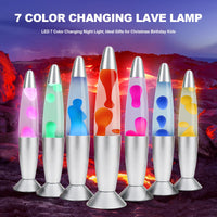 1 x RAW Customer Returns LED Lava Lamp 34cm White Liquid Changing Lava Lamp and White Wax Retro Astro Lamp for Home Decoration Beautiful Light Gift for Christmas Brithday Halloween - RRP €46.24