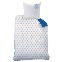 1 x RAW Customer Returns PSG Classic Children s Bedding Set 100 Cotton Oeko-Tex Duvet cover 140x200cm Pillowcase 63x63cm Boy Print Blue - RRP €44.9