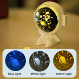 4 x Brand New Astronaut LED Galaxy Projector Starry Sky Night Light, Astronaut Projector with 3 Projection Themes, 8 Music and 4 Light Modes for Bedroom and Ceiling Projector Adults Gifts Christmas - RRP €81.6