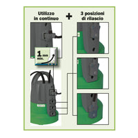 1 x RAW Customer Returns Ribimex PRPVC401SP submersible pump drainage 400 W, green grey, 27 x 16 x 24 cm - RRP €79.94