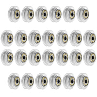 1 x RAW Customer Returns SIMAX3D V-Slot Rollers Polycarbonate Castors Wheel for Creality Ender 3 3D Printer Series 26pcs pack  - RRP €26.4