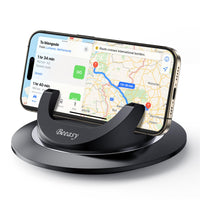 1 x RAW Customer Returns Beeasy Car Mobile Phone Holder Non-Slip Silicone 360 Degree Rotating Phone Holder for Car Dashboard, Universal Car Mobile Phone Holder for iPhone Samsung Xiaomi Oneplus Huawei - RRP €21.62