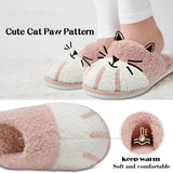 1 x RAW Customer Returns MAXTOP Cute Animal Slippers Women Soft Plush Cat Paw Slippers with Cozy Memory Foam Slip-on Indoor Outdoor Slippers Creative Gifts Women Men - RRP €18.98