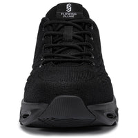 1 x RAW Customer Returns FATES TEX Fully Waterproof Men s Sneakers Outdoor Fashion Casual Running Shoes Sports Running Fitness Sneakers Running Shoes A-Pirate Black, 45 EU  - RRP €50.41