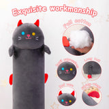 3 x Brand New Mewaii 70CM Plush Toy Stuffed Animals for Children Cuddly Toy Black Cat Long Throw Pillow Kawaii Cat Plush Pillow Plush Toy Stuffed Toy Soft Toys Gift Plush Pillow over 3 Years - RRP €75.6