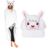 1 x RAW Customer Returns Shoppawhile Alpaca Gifts for Women Llama Gift Portable Blanket Cuddly Blanket Fluffy Alpaca Sofa Blanket 150 x 130 cm - RRP €28.22