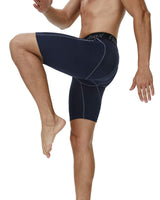 1 x RAW Customer Returns Roadbox Pack of 3 Men s Compression Shorts, Quick-Drying Baselayer Underpants, Tights, Short Running Underwear as3, Alpha, m, Regular, Regular, Pack of 3 Black, Navy Blue, Green  - RRP €24.85