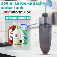 1 x RAW Customer Returns Microfiber Spray Mop for Floor Cleaning, Wet and Dry, 360 Degree Rotating Dust, Flat Mops with 500ML Water Tank, 6 Washable Microfiber Pads - RRP €22.33