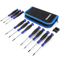 1 x RAW Customer Returns WORKPRO Mini Screwdriver Set 11pcs. Precision mechanics screwdriver set small for watch electronics repair precision mechanics, precision screwdriver set PH SL Torx made of Cr-V with storage bag - RRP €16.99