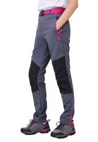 1 x RAW Customer Returns WORK IDEA women s outdoor pants for demanding hikes - waterproof material, elastic fit, winter warmth, contrasting color zippers and more - RRP €40.31