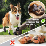 1 x Brand New Dolahovy 8Pcs Dog Shoes, Dog Paw Protector Robust Socks Dogs Paw Protector Soft Socks Dogs Cat Socks Resistant Puppy Paw Protector Dog Shoes Non-Slip Dog Shoes Paw Protector Dog Boots - RRP €20.39