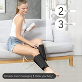 1 x RAW Customer Returns FIT KING leg massagers for pain and circulation lymphatic drainage device legs arm calf compression machine for RLS tired and sore legs arms muscle recovery after training - RRP €63.92