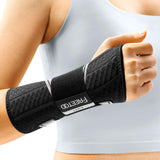 1 x RAW Customer Returns FREETOO Lightweight Fit Wrist Support with Bionic Carpal Tunnel Splint, One-Step Wear Wrist Wraps for RSI, Tendonitis, Extended Wrist Splint for Women Men - RRP €22.99